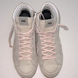 P448 Hightop in Vintage off white.
